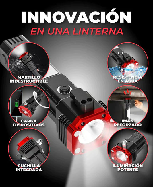 LINTERNA MULTIFUNCIONAL DE SEGURIDAD